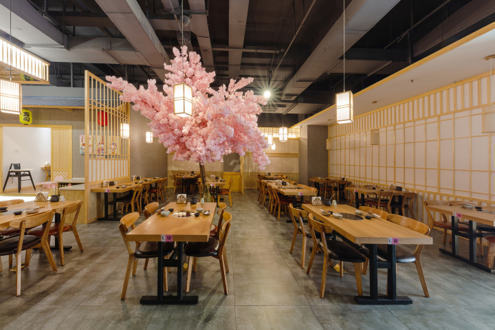 樱花经典日式餐厅版权图片下载