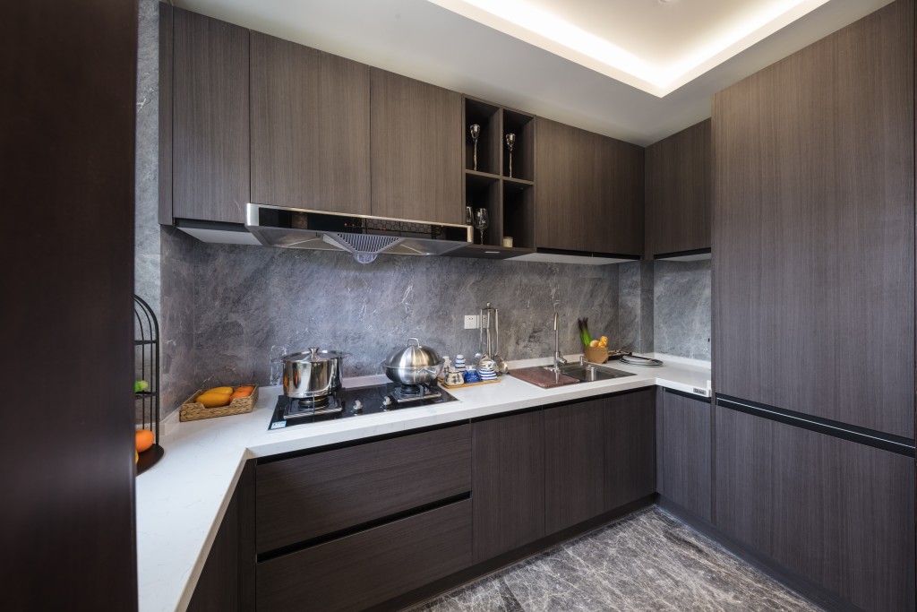 整体厨房高档厨卫高清图版权图片下载