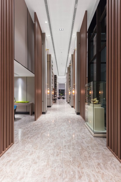 中式实木展示区高清图