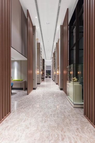 中式实木展示区高清图