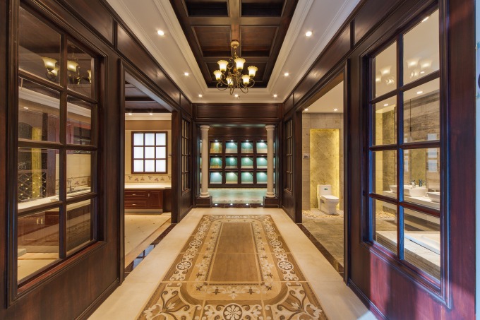 新中式高档家居展示会所