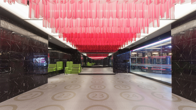 俱乐部大厅展示图