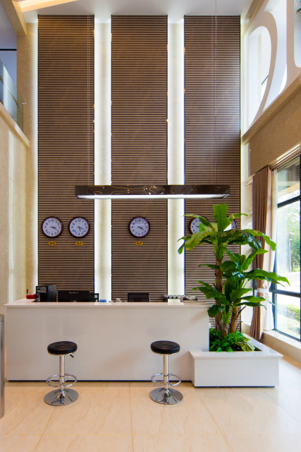 商务酒店接待大厅高清图