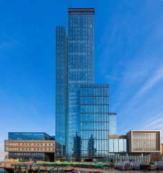现代超高层公寓办公楼图片
