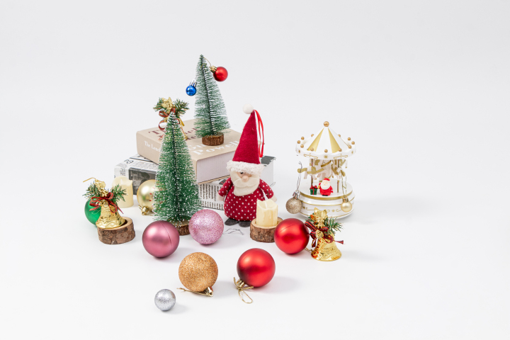 圣诞装饰球铃铛装饰品高清图版权图片下载