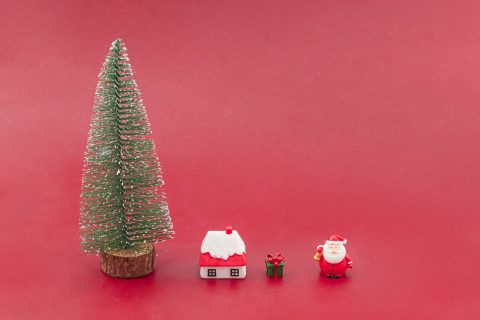 圣诞树圣诞节小装饰品高清图