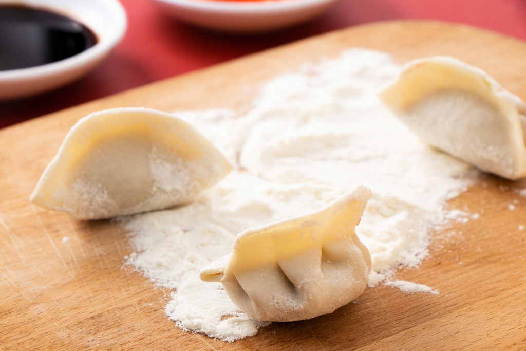 中国传统面食饺子高清图版权图片下载