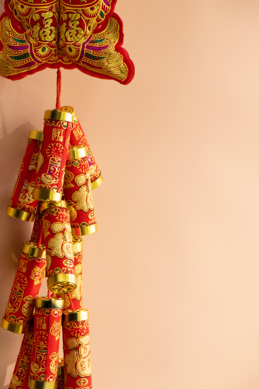 兔年春节大旺鞭炮高清图