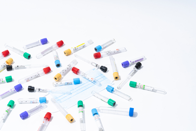 检测医用试剂管医疗用品高清图