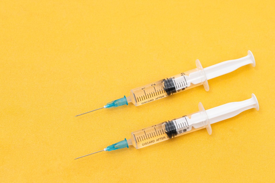 医疗用品打针注射器高清图