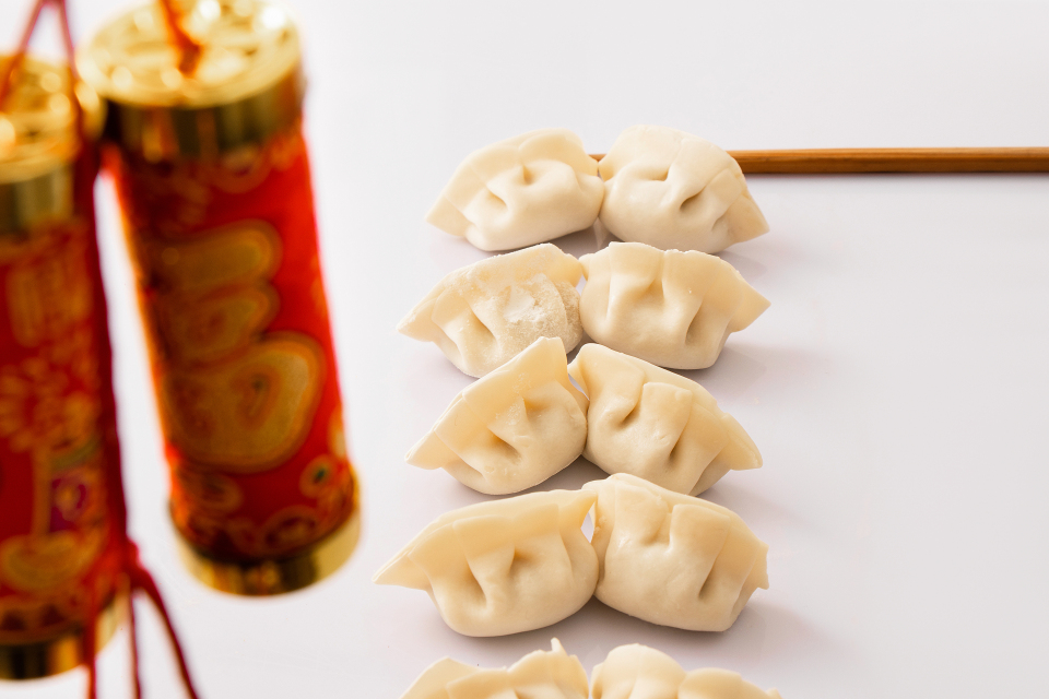 兔年好运到水饺高清图