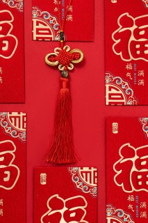 大红包传统手工艺中国结高清图