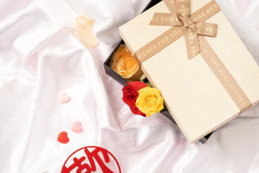 盒装多色浪漫玫瑰花礼物图片