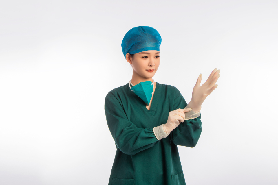 中国女医生近景实拍图