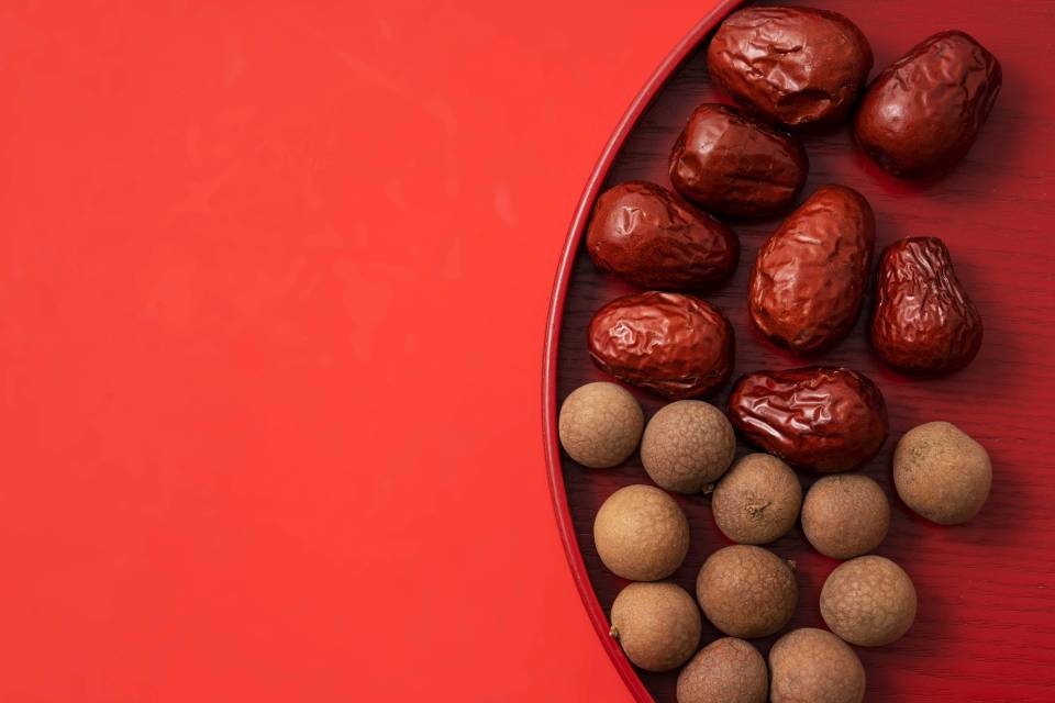 结婚用品红枣桂圆早生贵子高清图