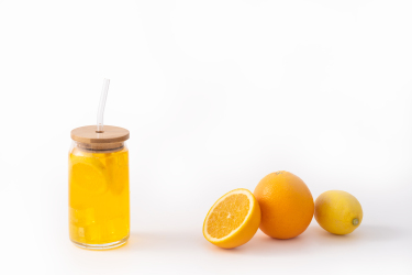 新鲜柠檬香橙果汁饮品图片