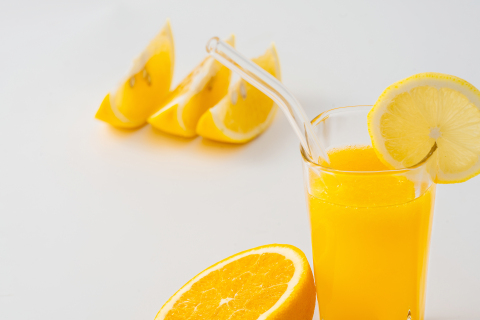 鲜榨鲜果香橙橙汁图片