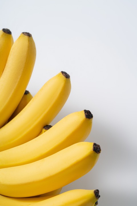 成熟的香甜香蕉特写图版权图片下载