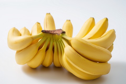 香甜美味香蕉特写实拍图