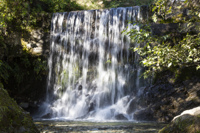 旅游自然景观瀑布流水高清图