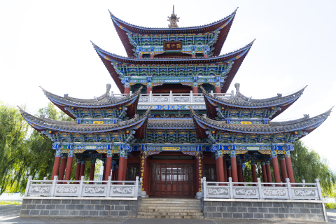 古建筑宫殿中国风建筑物高清图