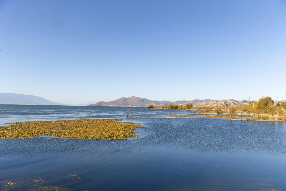 一览无余的湖面风光实拍图