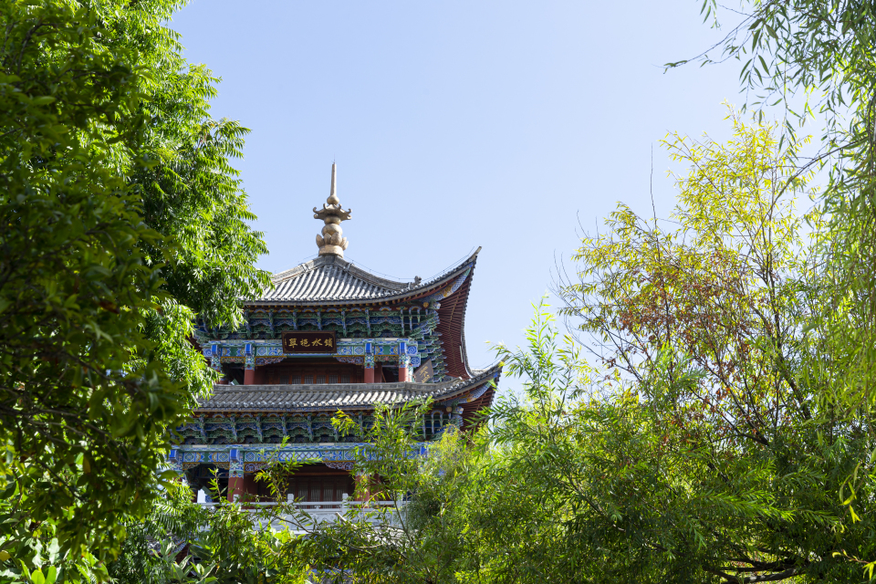 古典建筑宫殿景观实拍图