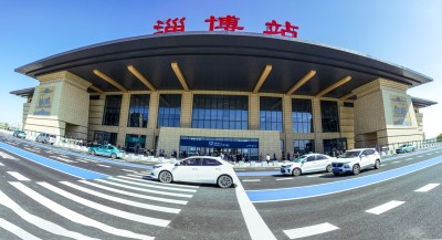 淄博站全景实拍图