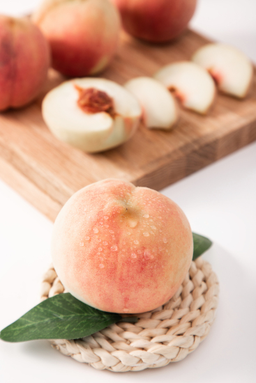 果形美观水蜜桃实拍图