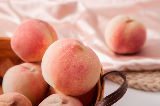 补气润肺桃子果篮高清图