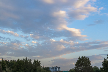 晴朗天气户外天空风景高清图