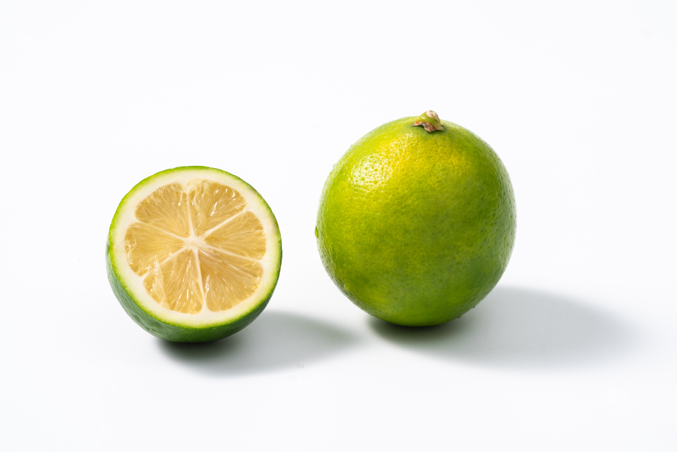 海南无籽青柠檬高清图