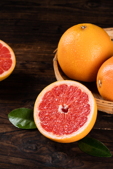血橙多种维生素水果实拍图