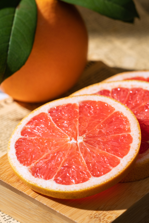 切片的新鲜血橙水果图版权图片下载