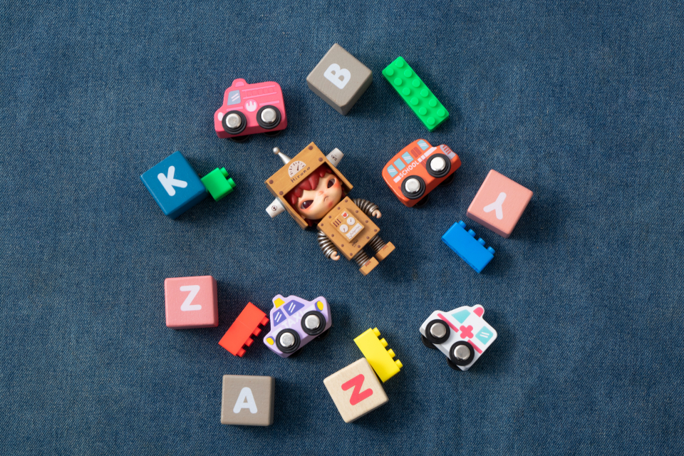 乐高公仔儿童积木实拍图