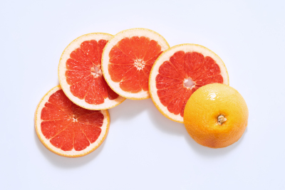 红色血橙橙子切片展示图