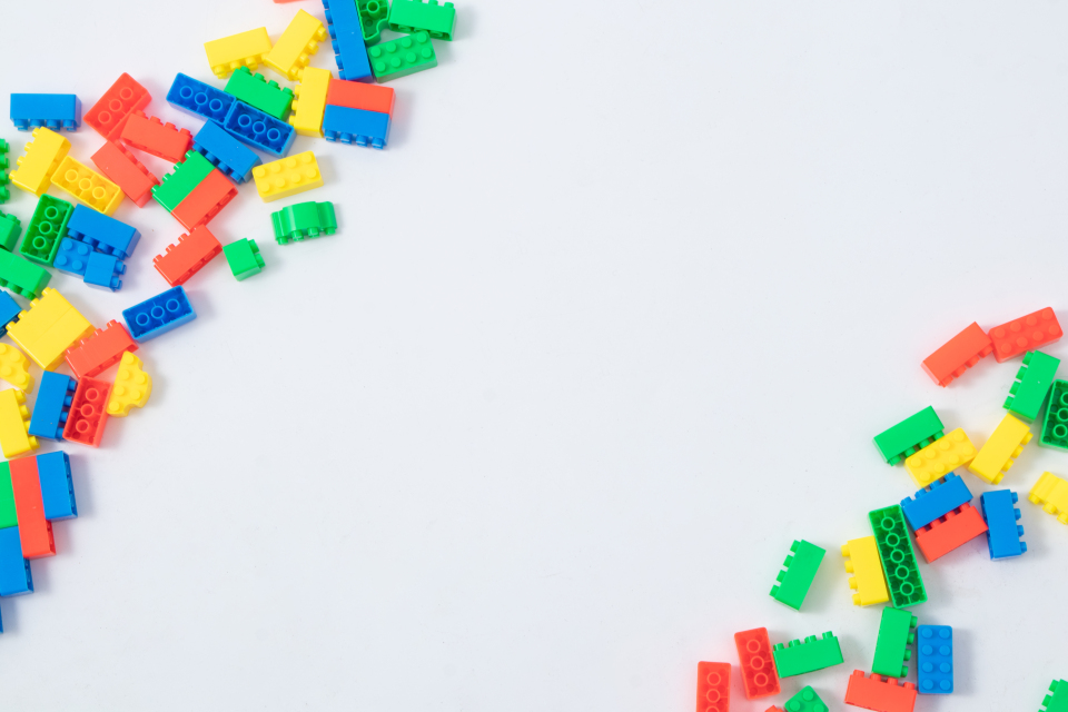 小朋友玩具乐高积木实拍图