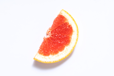 红色血橙热带水果实拍图