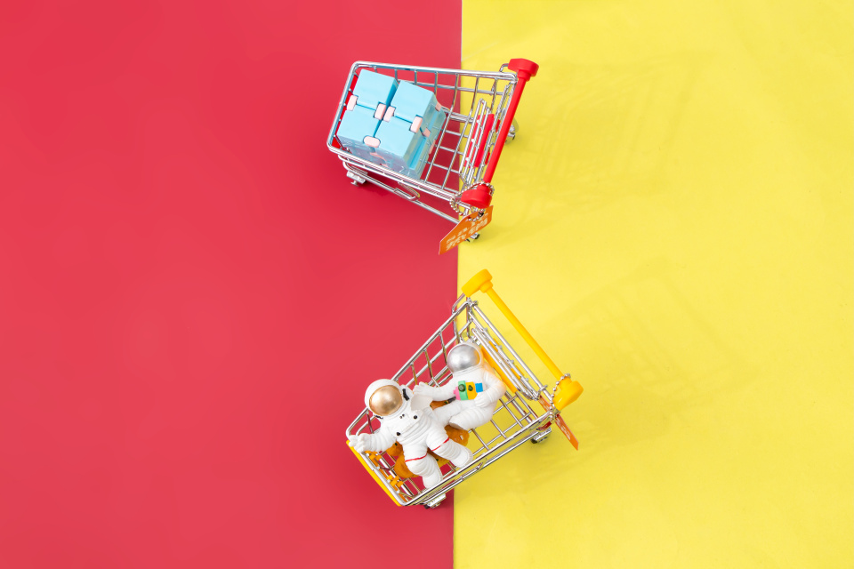 小小宇航员玩具近景高清图