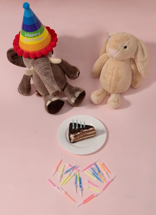 个性装饰蛋糕玩偶帽子蜡烛装饰实拍图版权图片下载