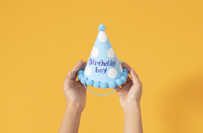 生日道具帽子头饰实拍图