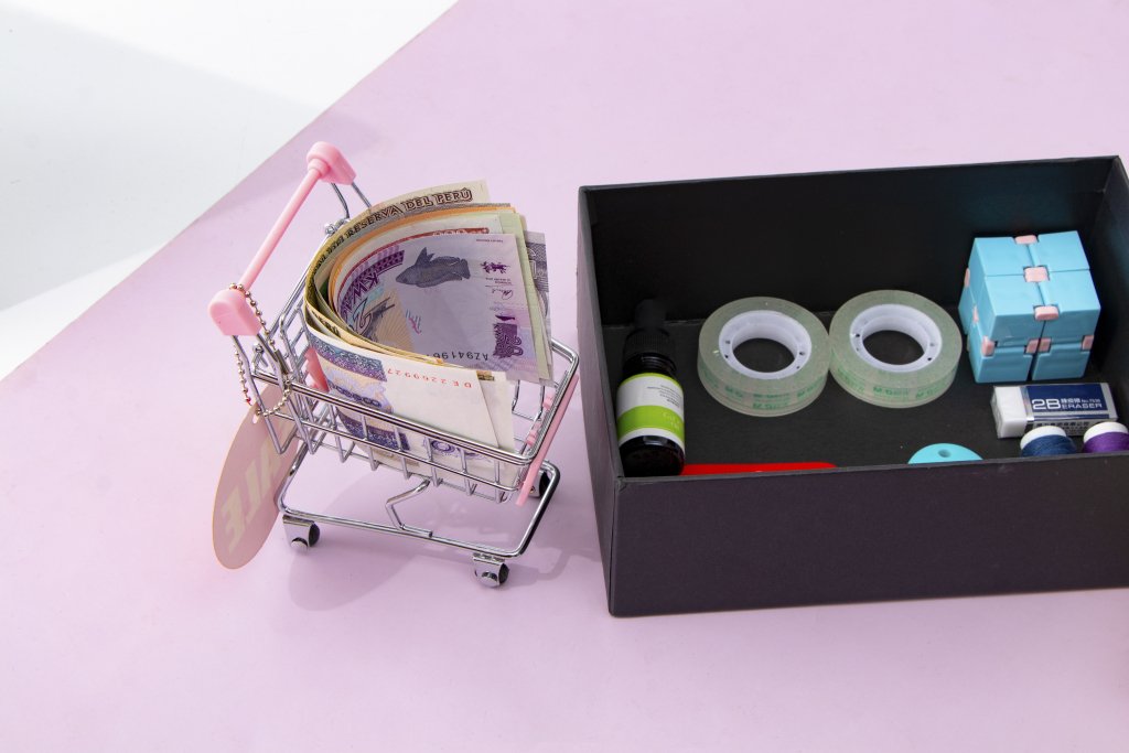 义乌小商品批量促销高清图版权图片下载