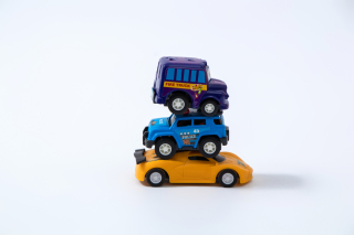 四款儿童迷你玩具车实拍图