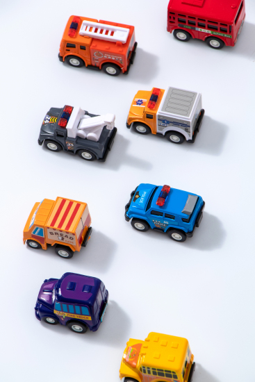 儿童仿真模型玩具汽车实拍图