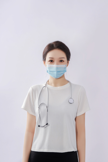 护士站姿医用口罩实拍图