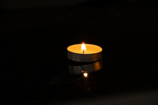 哀悼中元节祈福蜡烛图