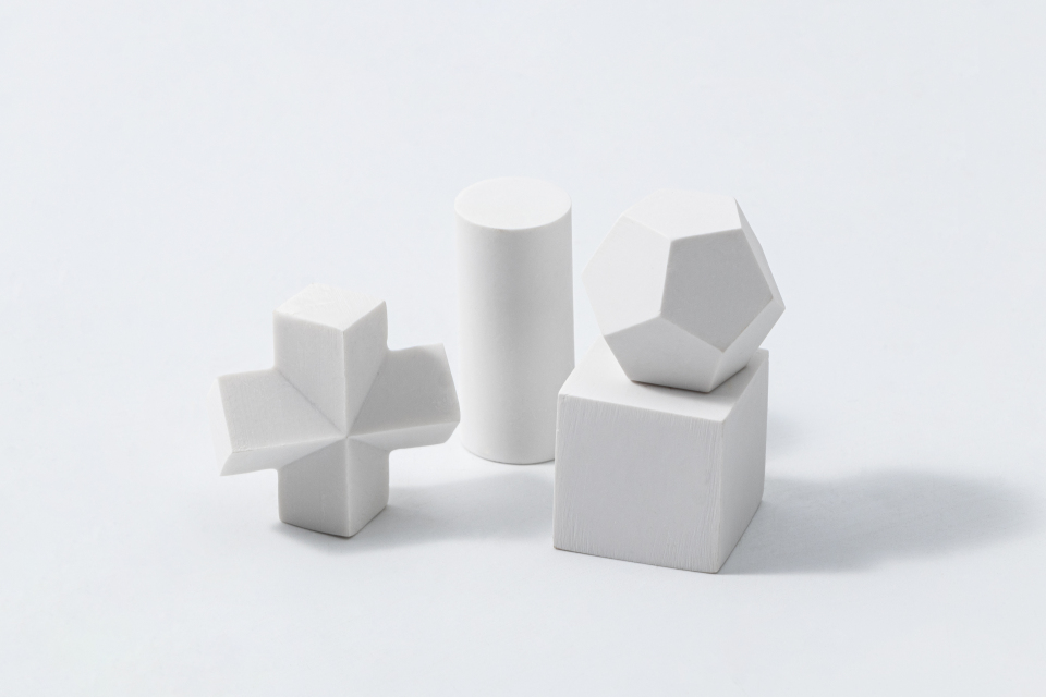 类型不一素描石膏实拍图