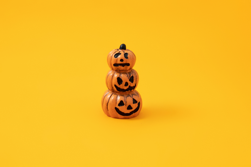 万圣节室内装饰南瓜摆件高清图