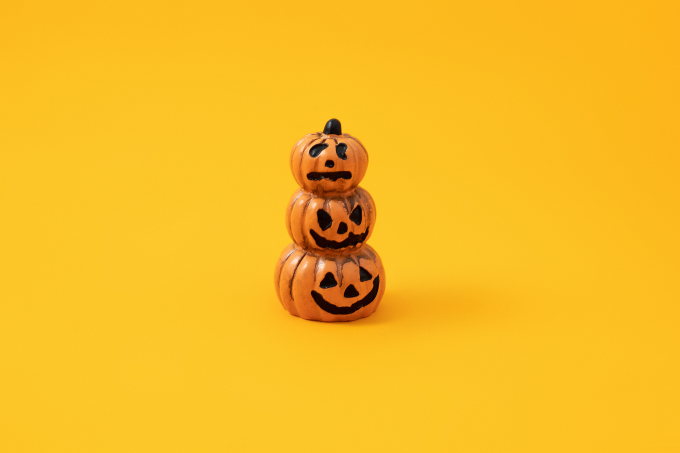 万圣节室内装饰南瓜摆件高清图