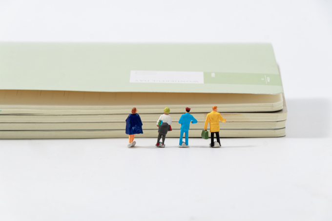 可爱小人模型实拍图